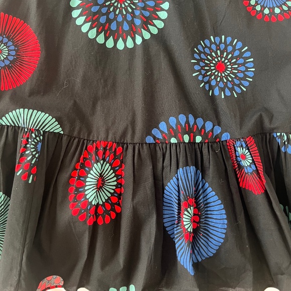 Kate Spade Firework Floral Al Fresco Midi Dress Size XXS - Picture 5 of 10